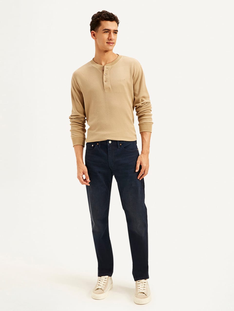 Men's Black Slim Fit Mid Rise Jeans