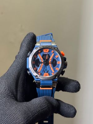 G- SHOCK Blue-Orange Digital/Analog  Premium watch